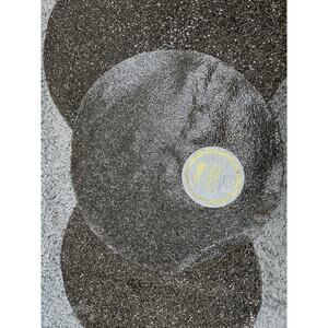 Sparkles Home Luminous Round Silver Gray Rhinestone Placemat Set Of 4 Home